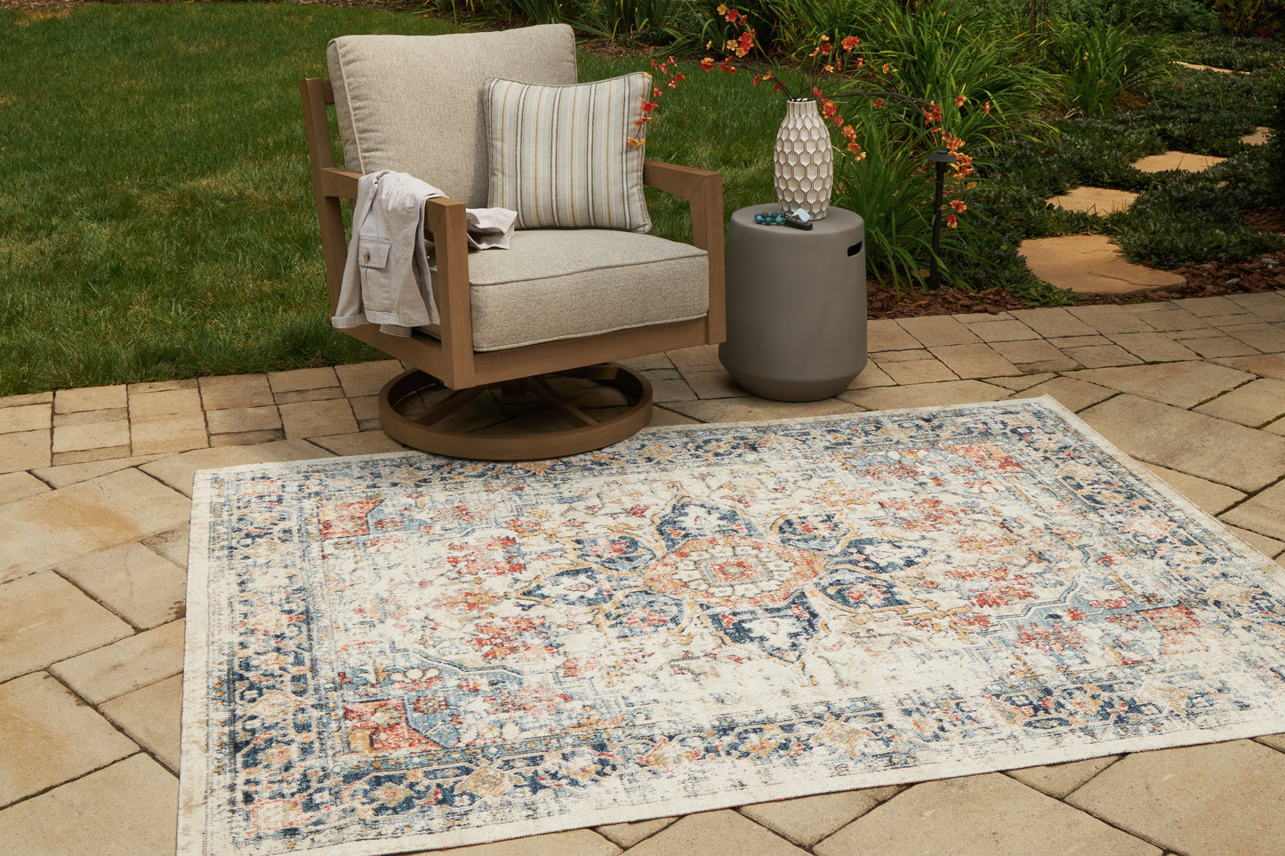 Cape Furniture Outlet - Ashley Furniture - Jarrpage Rug - 5' x 7' Rug / Multi - R900092