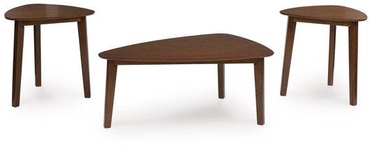 Cape Furniture Outlet - Ashley Furniture - Lyncott Table (Set of 3) - Occasional Table Set (3/CN) / Brown - T135-13