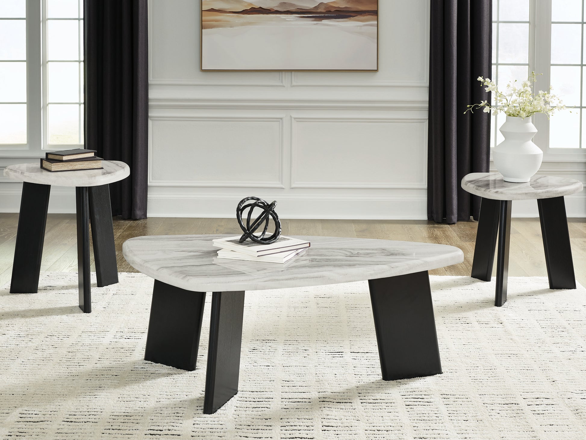 Cape Furniture Outlet - Ashley Furniture - Lilyberg Table (Set of 3) - Occasional Table Set (3/CN) - T389-13