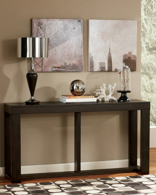 Cape Furniture Outlet - Ashley Furniture - Watson Sofa/Console Table - Sofa Table / Dark Brown - T481-4