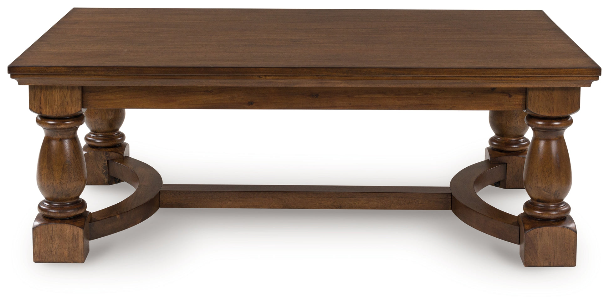 Cape Furniture Outlet - Ashley Furniture - Sturlayne Coffee Table - Rectangular Cocktail Table / Brown - T609-1