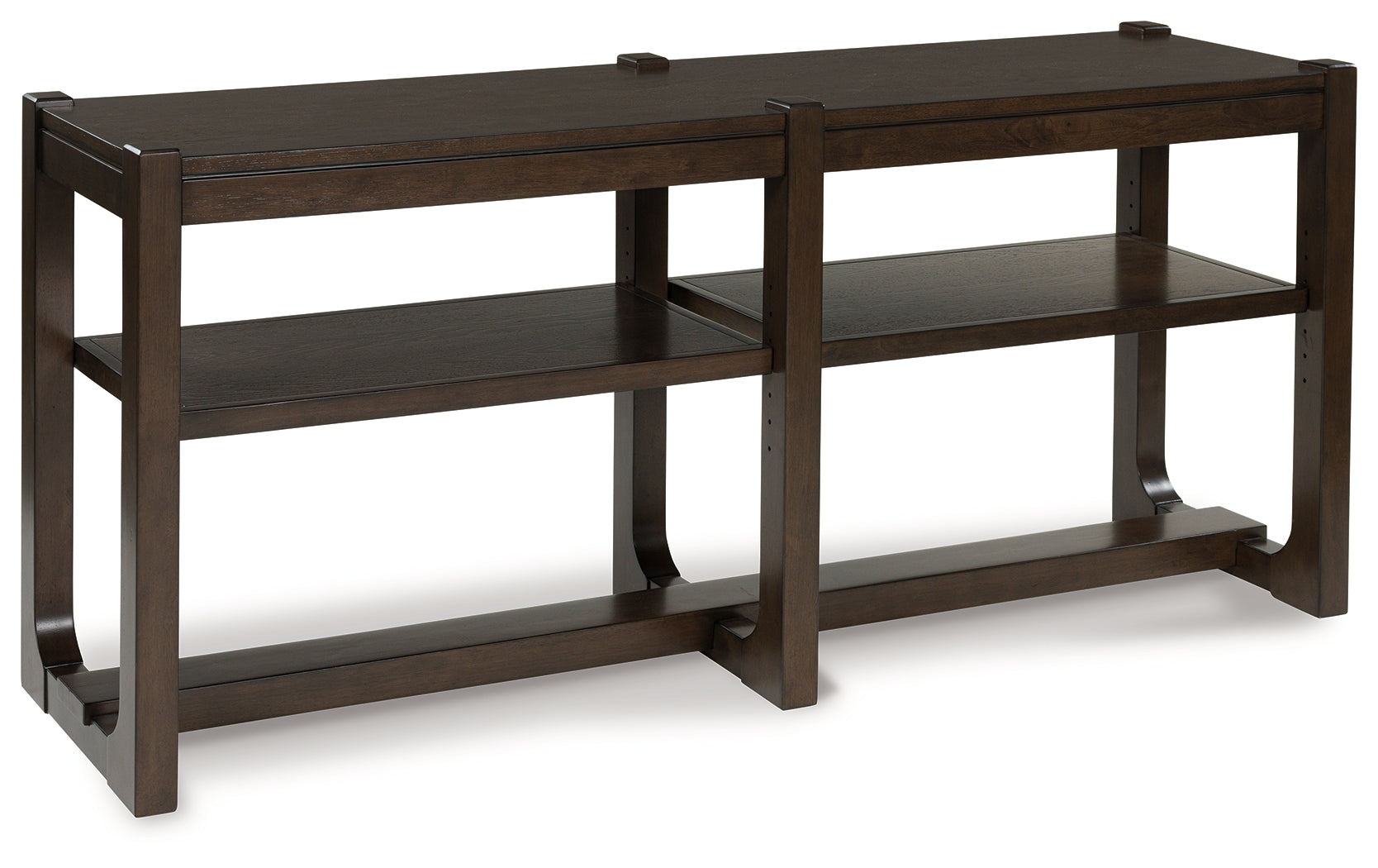 Cape Furniture Outlet - Ashley Furniture - Breckington Sofa Table - Sofa Table / Dark Brown - T856-4