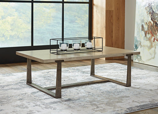 Cape Furniture Outlet - Ashley Furniture - Dalenville Coffee Table - Rectangular Cocktail Table / Gray - T965-1