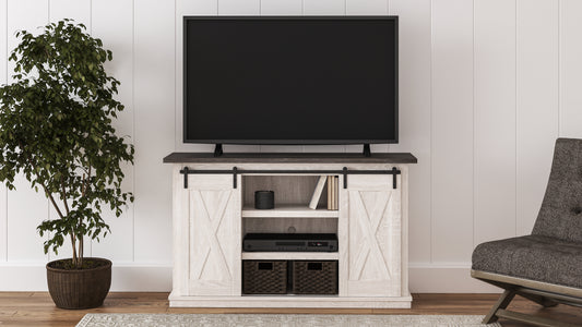 Cape Furniture Outlet - Ashley Furniture - Dorrinson 54" TV Stand - 54" / Two-tone - W287-48