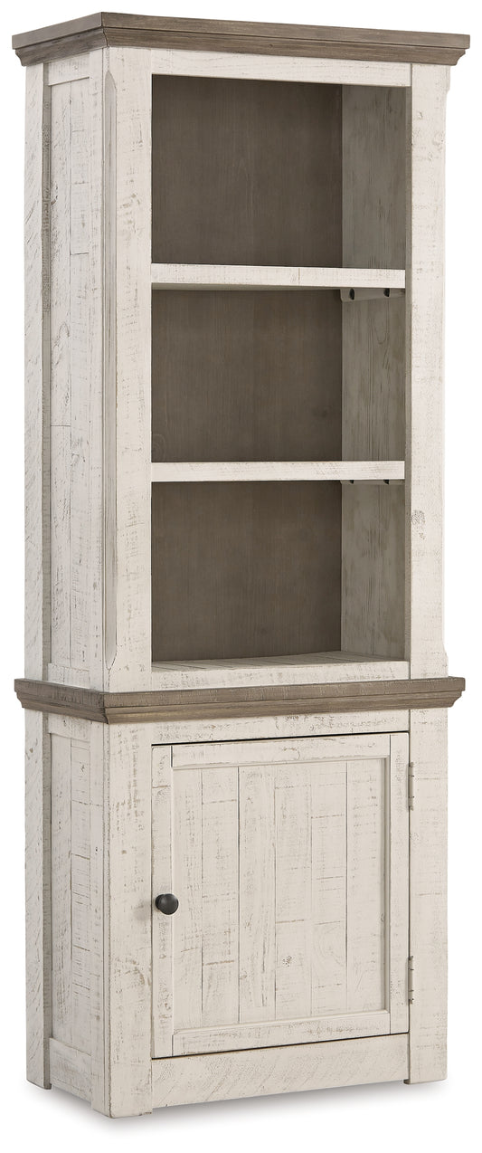 Cape Furniture Outlet - Ashley Furniture - Havalance Right Pier Cabinet - Right Pier Cabinet / Two-tone - W814-34