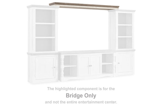 Cape Furniture Outlet - Ashley Furniture - Havalance Entertainment Center - Bridge / Two-tone - W814-35