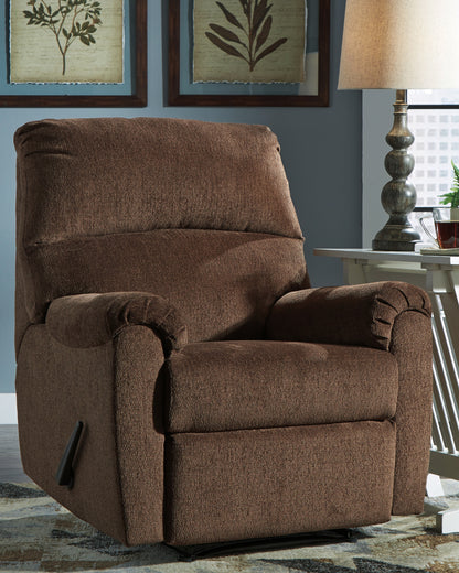 Cape Furniture Outlet - Ashley Furniture - Nerviano Living Room - Zero Wall Recliner / Gray - 1080329