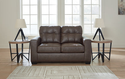 Cape Furniture Outlet - Ashley Furniture - Barlin Mills Living Room - Loveseat / Umber - 1700335
