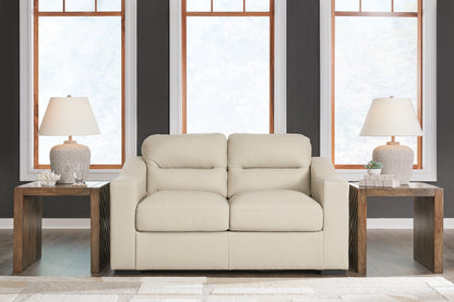 Cape Furniture Outlet - Ashley Furniture - Treasure Trove Living Room - Loveseat / Almond - 1930435