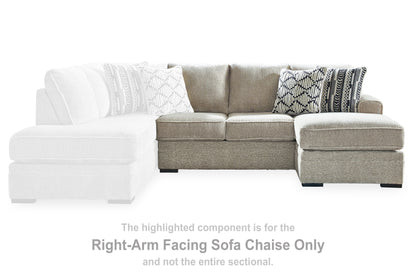 Cape Furniture Outlet - Ashley Furniture - Calnita Sectional - RAF Sofa Chaise / Sisal - 2050203