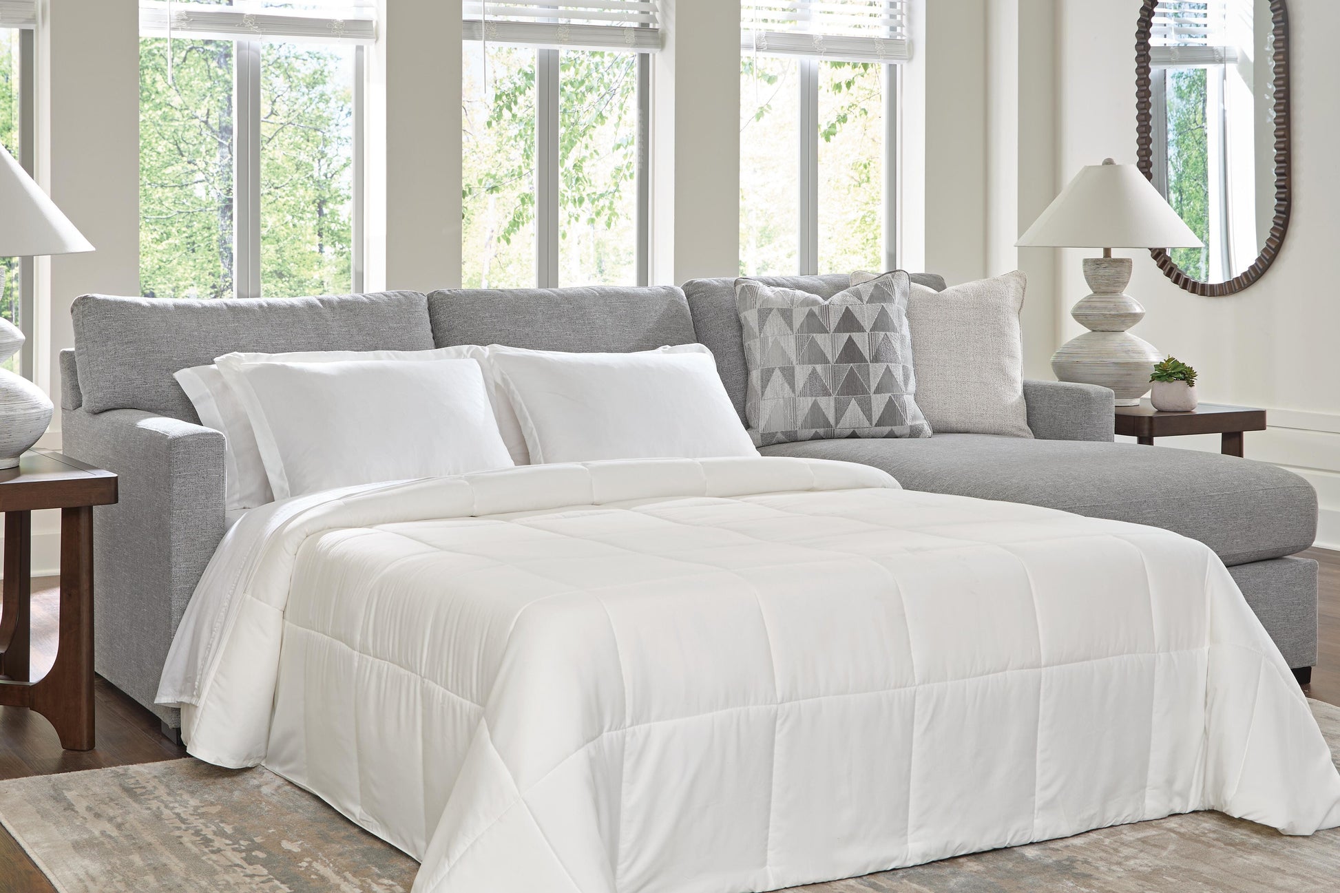 Cape Furniture Outlet - Ashley Furniture - UrbanCrest Sectional - 2-Piece Sleeper Sectional with Chaise - PC20804S5