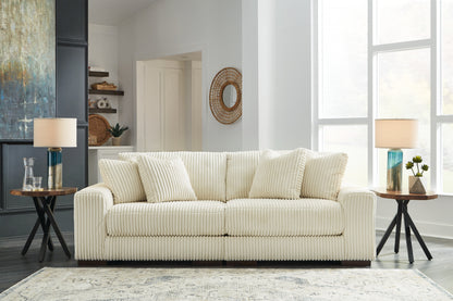 Cape Furniture Outlet - Ashley Furniture - Lindyn Sectional - RAF 2-Piece Sectional Sofa / Ivory - 21104S1