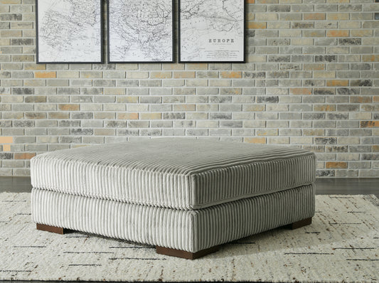 Cape Furniture Outlet - Ashley Furniture - Lindyn Living Room - Oversized Accent Ottoman / Ivory - 2110408