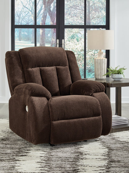 Cape Furniture Outlet - Ashley Furniture - Observation Living Room - Power Rocker Recliner / Chocolate - PC2140698