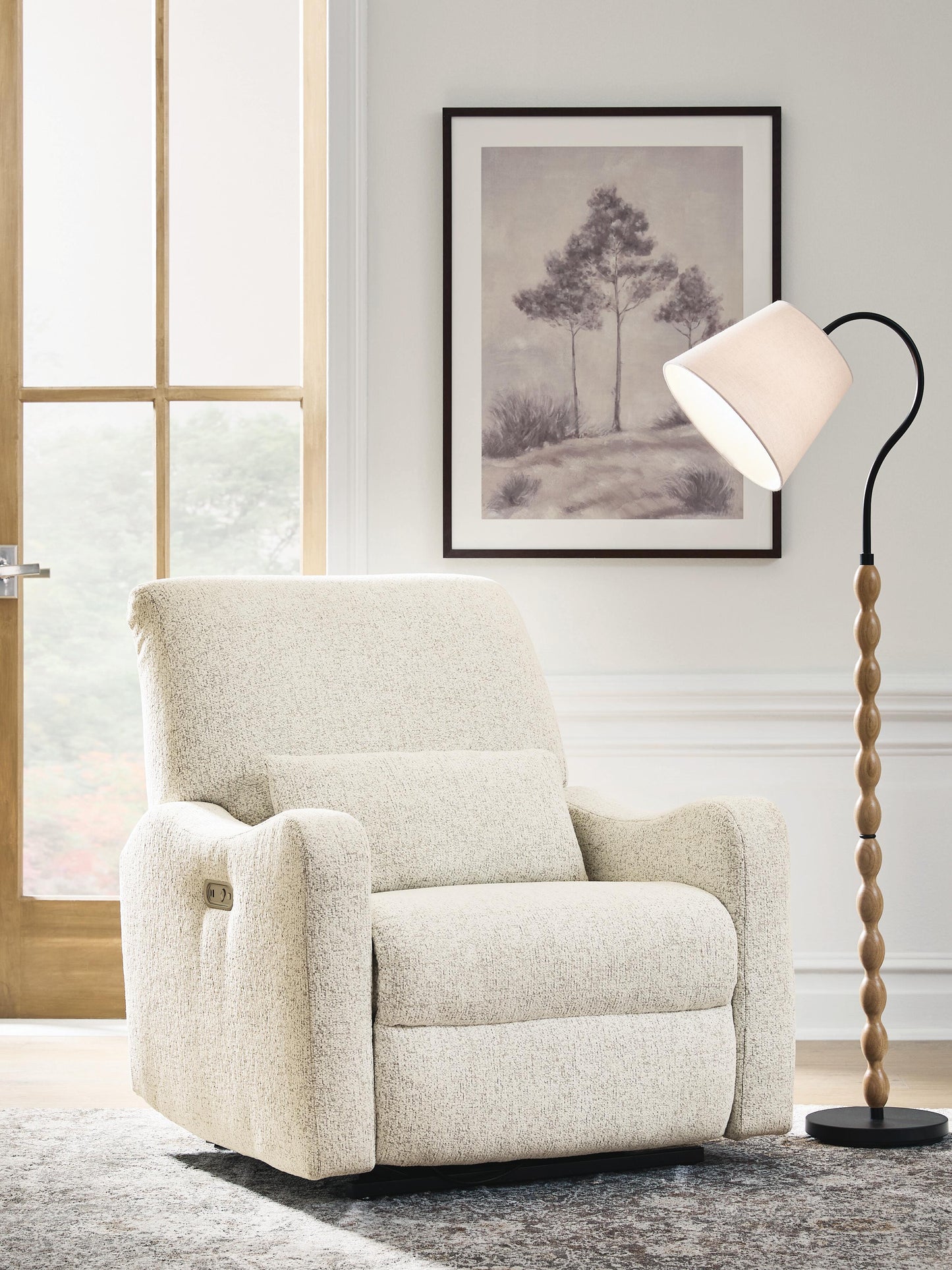 Cape Furniture Outlet - Ashley Furniture - Cleo Pier Living Room - Power AutoGlide Recliner - PC2150442