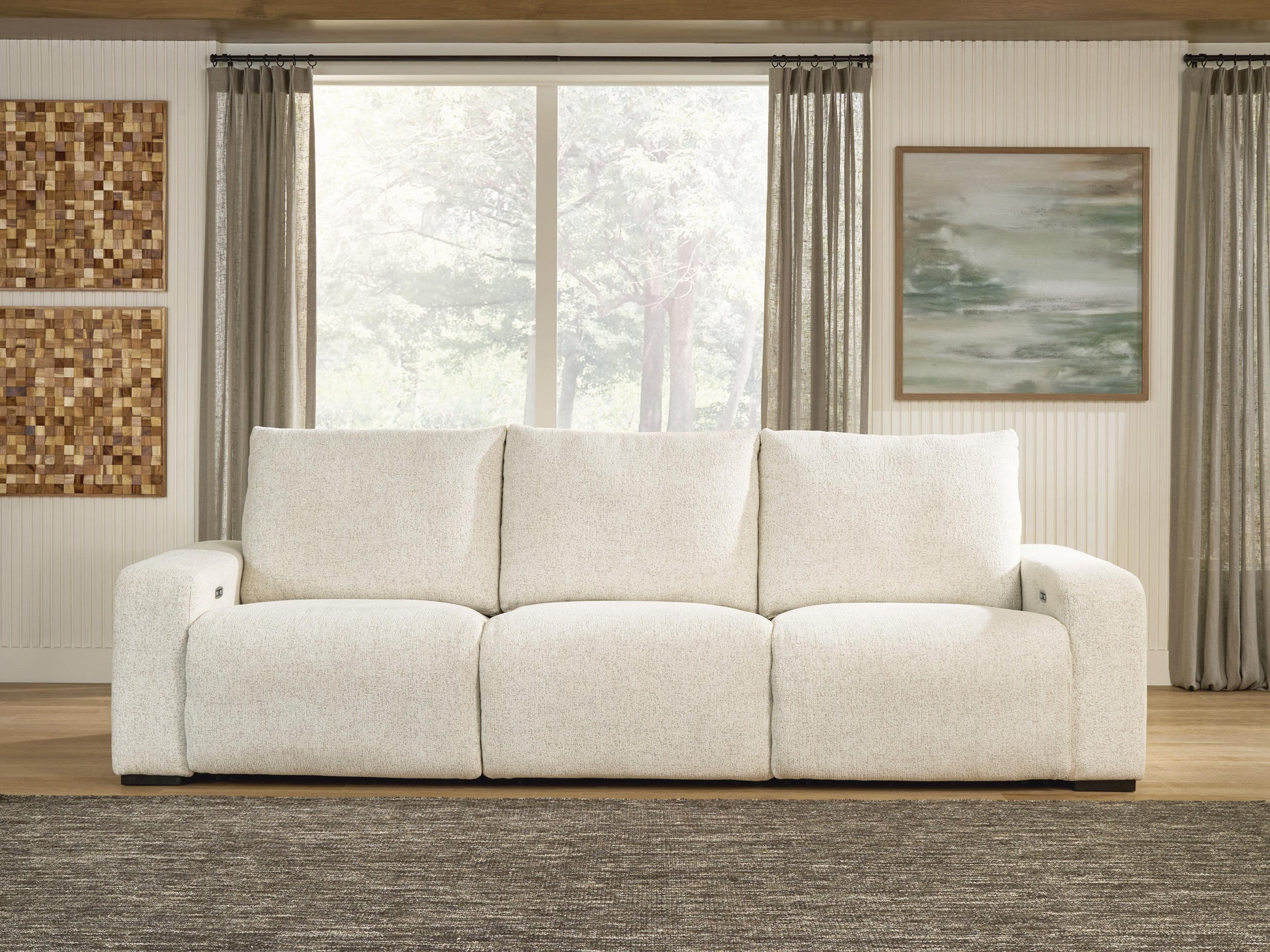 Cape Furniture Outlet - Ashley Furniture - East Loft 3-Piece Power Reclining Sectional - 3-Piece Power Reclining Sectional - PC21607S2