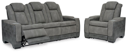 Cape Furniture Outlet - Ashley Furniture - Next-Gen Durapella Power Reclining Sofa and Power Recliner - Power Reclining Sofa and Power Recliner - 22004U3