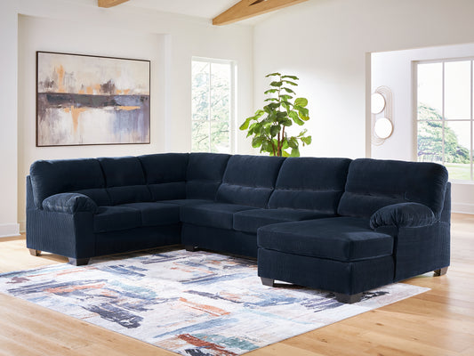 Cape Furniture Outlet - Ashley Furniture - SimpleJoy Sectional - LAF 3-Piece Sectional with Chaise - 24205S2