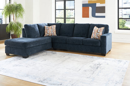 Cape Furniture Outlet - Ashley Furniture - Aviemore Sectional - LAF 2-Piece Sectional with Chaise / Stone - 24305S2