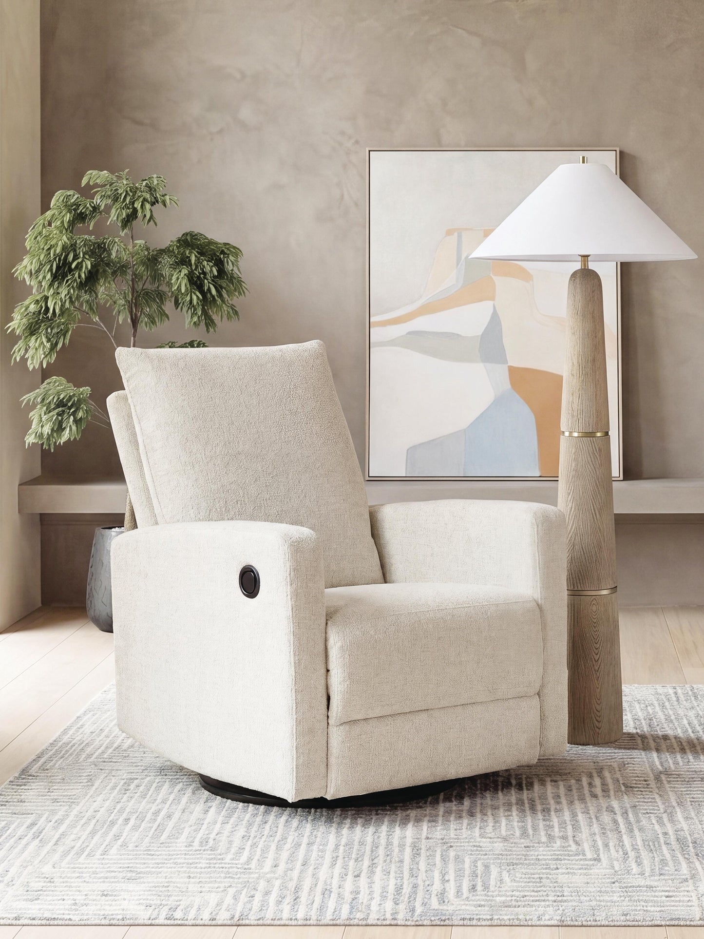 Cape Furniture Outlet - Ashley Furniture - Oaklynn-Manor Living Room - Swivel Glider Recliner - PC2440461