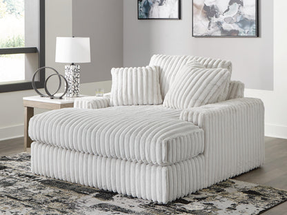 Cape Furniture Outlet - Ashley Furniture - Stupendous Living Room - Oversized Chaise / Alloy - 2590315