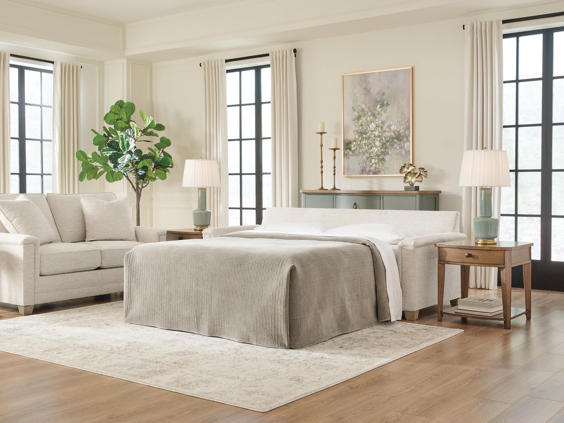 Cape Furniture Outlet - Ashley Furniture - Rayne-Cove Living Room - Queen Sofa Sleeper - PC2600539