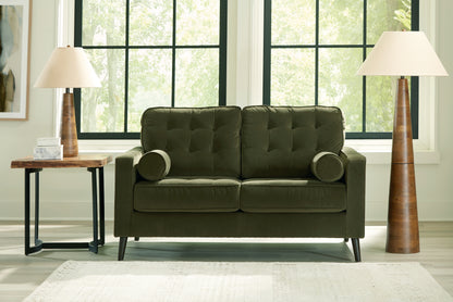 Cape Furniture Outlet - Ashley Furniture - Reveon Lakes Living Room - Loveseat / Olive - 2640435