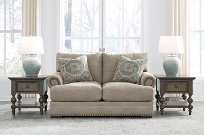 Cape Furniture Outlet - Ashley Furniture - Galemore Living Room - Loveseat / Quarry - 2700435