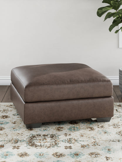 Cape Furniture Outlet - Ashley Furniture - WillowBend Living Room - Oversized Accent Ottoman / Umber - PC2770508