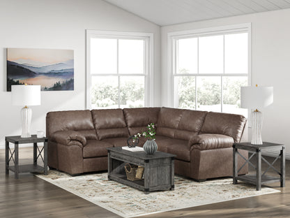 Cape Furniture Outlet - Ashley Furniture - WillowBend Sectional - LAF 2-Piece Sectional / Umber - PC27705S2