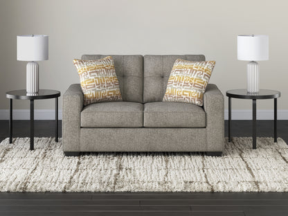 Cape Furniture Outlet - Ashley Furniture - Larimer Living Room - Loveseat / Iron - PC2920435