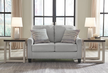 Cape Furniture Outlet - Ashley Furniture - Adlai Living Room - Loveseat / Shadow - 3010335