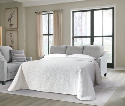 Cape Furniture Outlet - Ashley Furniture - Adlai Living Room - Queen Sofa Sleeper / Shadow - 3010339