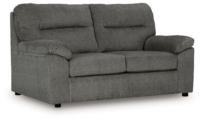 Cape Furniture Outlet - Ashley Furniture - Bindura Living Room - Loveseat / Mineral - 3030535