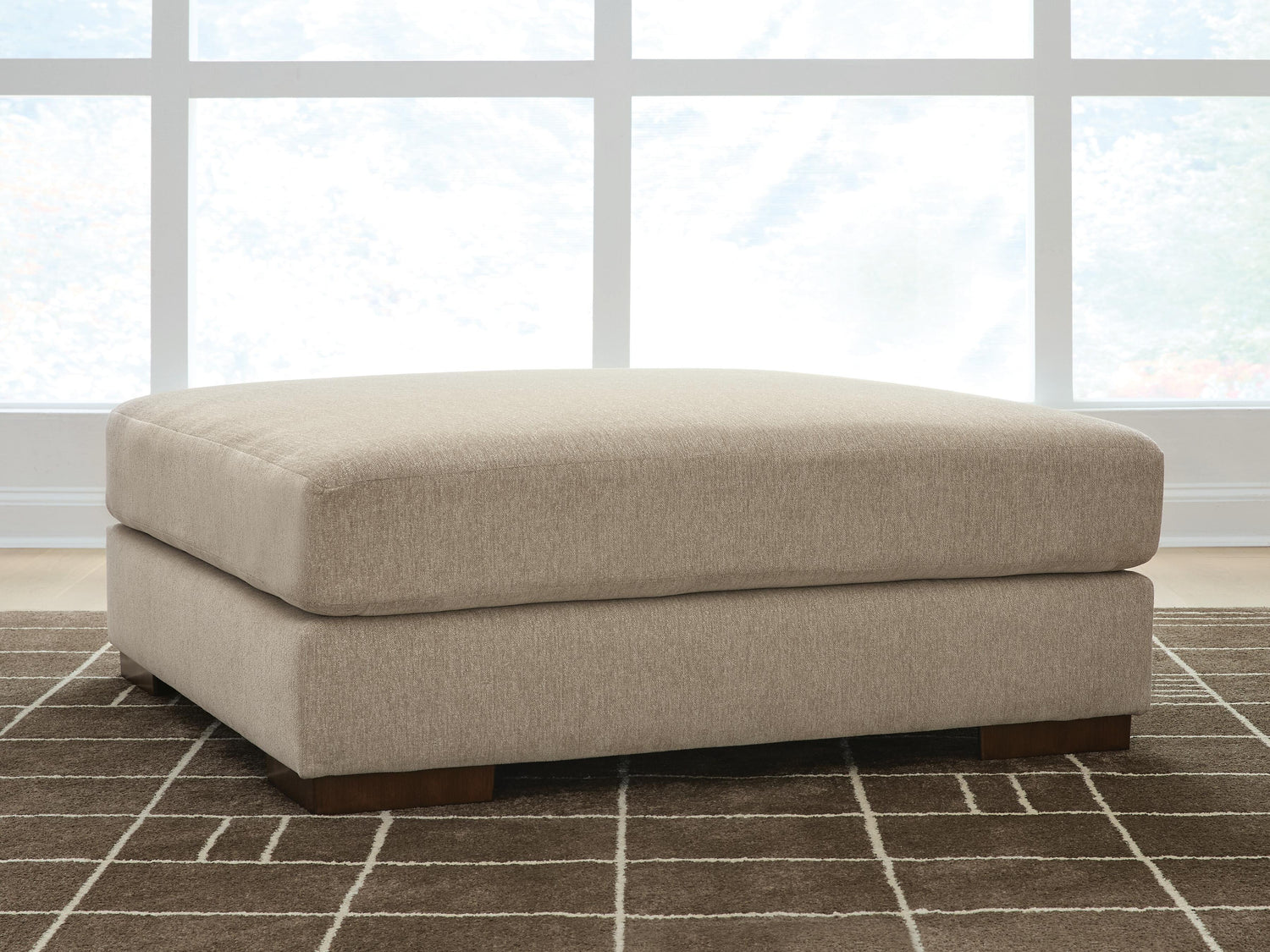 Cape Furniture Outlet - Ashley Furniture - Linenhause Living Room - Oversized Accent Ottoman - 3180308