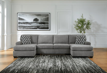 Cape Furniture Outlet - Ashley Furniture - Birkdale Court Sectional - RAF 3-Piece Sectional / Gray - 32402S3