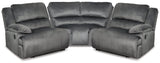 3-Piece Reclining Sectional