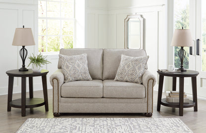 Cape Furniture Outlet - Ashley Furniture - Gaelon Living Room - Loveseat / Dune - 3730735
