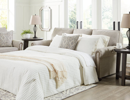 Cape Furniture Outlet - Ashley Furniture - Gaelon Living Room - Queen Sofa Sleeper / Dune - 3730739