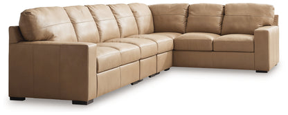 Cape Furniture Outlet - Ashley Furniture - Bandon Sectional - RAF 4-Piece Sectional / Toffee - 38006S6