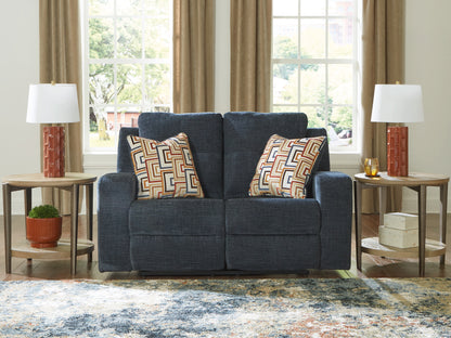 Cape Furniture Outlet - Ashley Furniture - Danum Living Room - Reclining Loveseat / Ink - 3880686