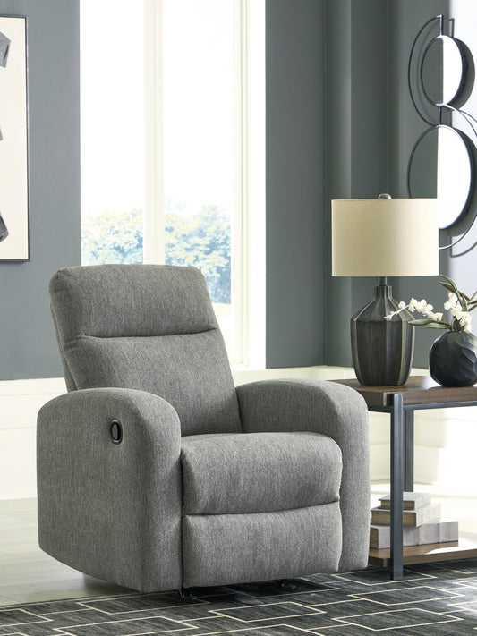 Cape Furniture Outlet - Ashley Furniture - Gauntlet Living Room - DBL Rec Loveseat w/Console / Sterling - PC4220494
