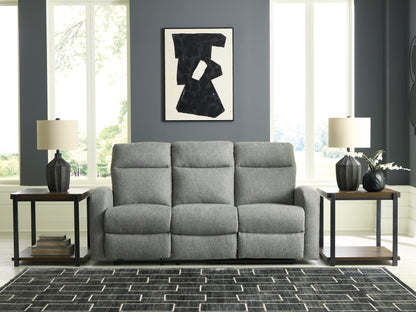 Cape Furniture Outlet - Ashley Furniture - Gauntlet Living Room - Reclining Sofa / Sterling - PC4220488