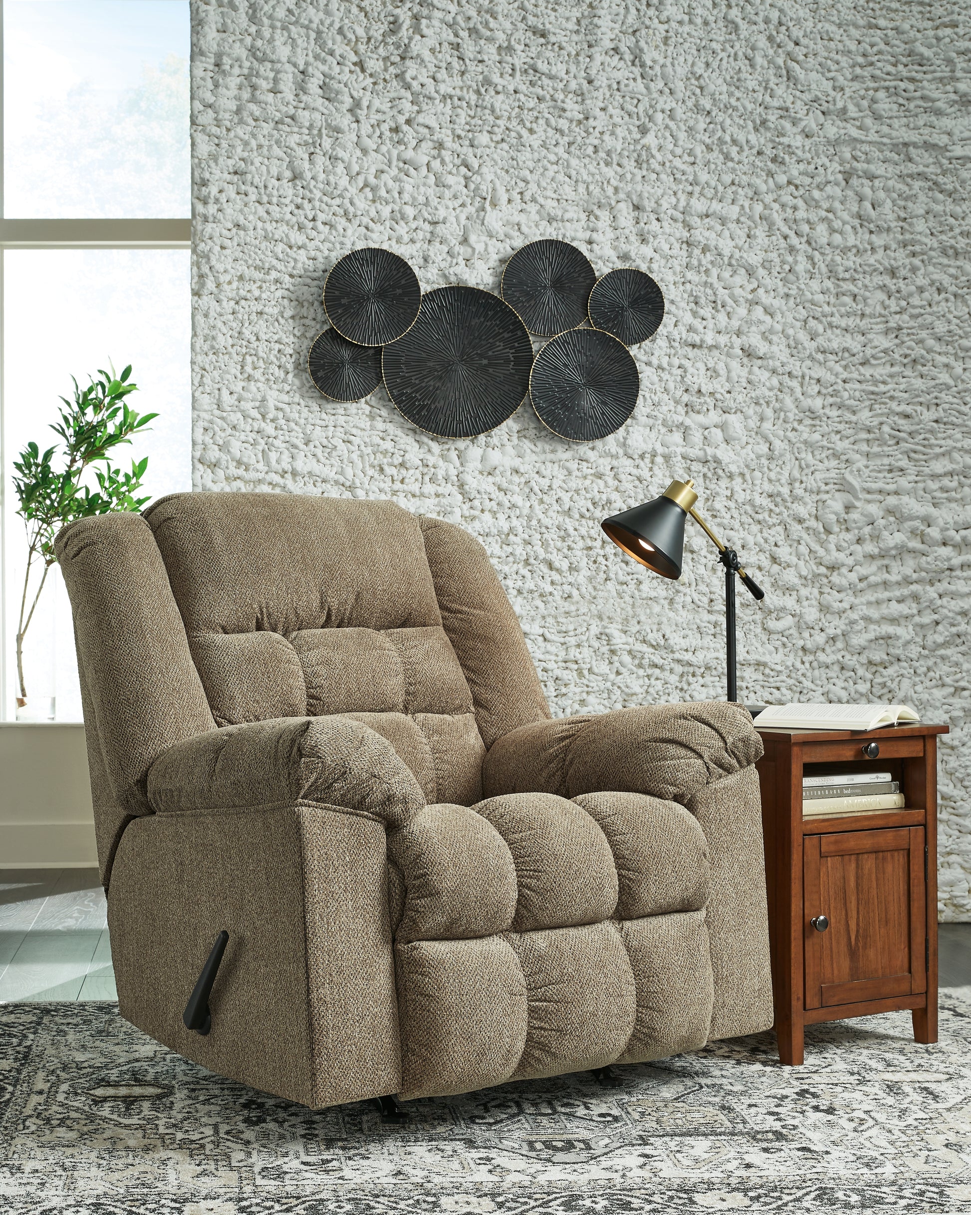 Cape Furniture Outlet - Ashley Furniture - Kegler Living Room - Rocker Recliner / Briar - 4450525
