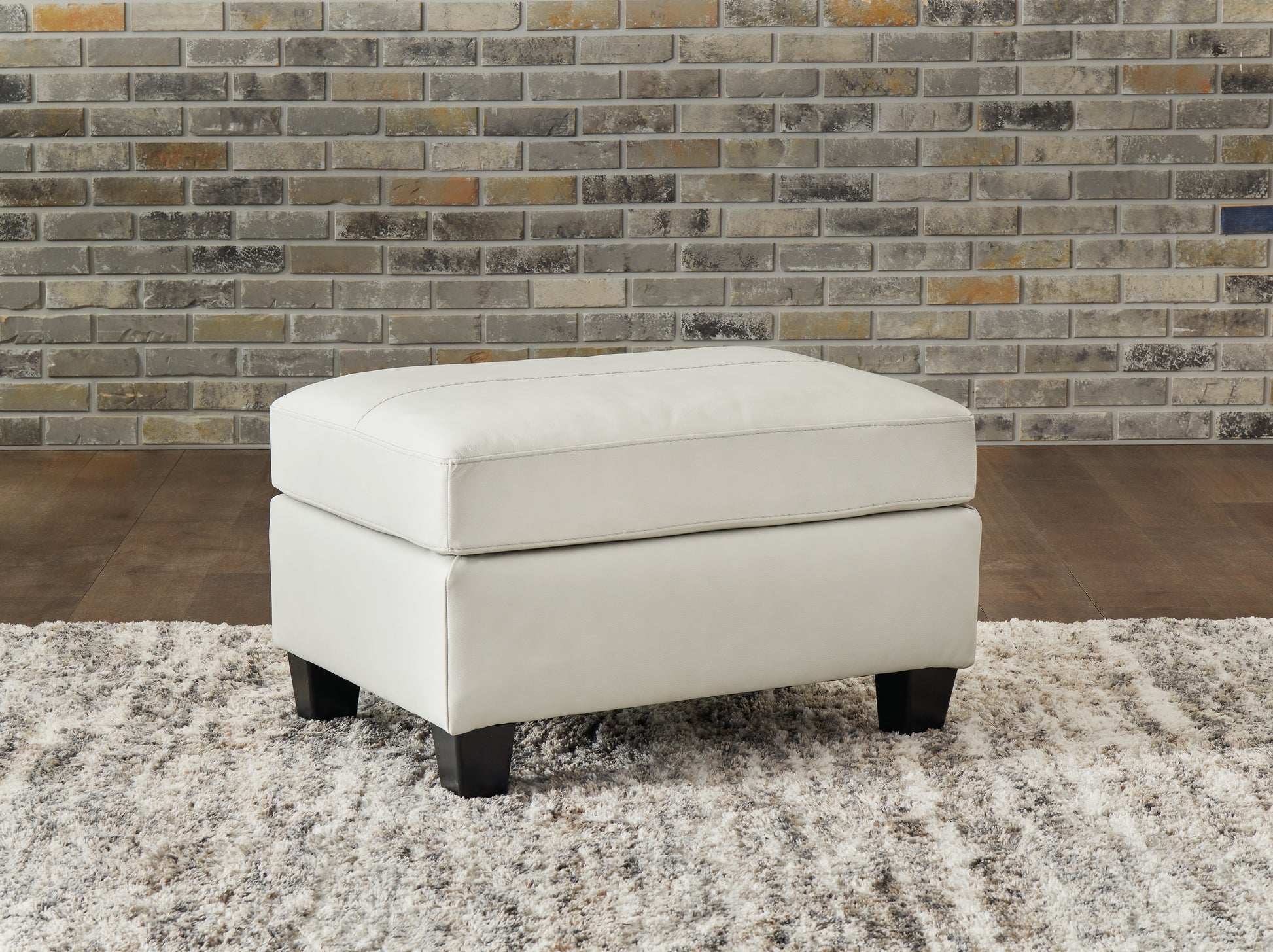 Cape Furniture Outlet - Ashley Furniture - Genoa Living Room - Ottoman / Coconut - 4770414