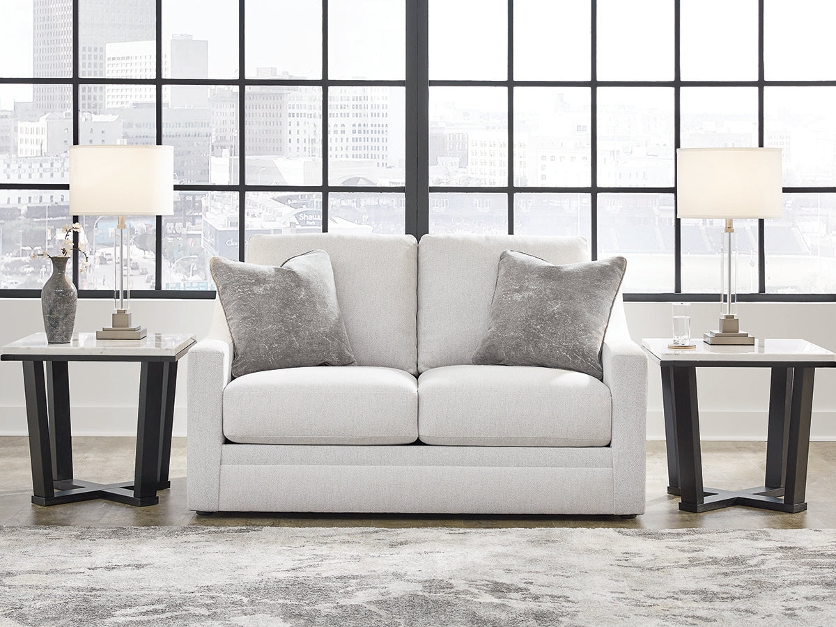 Cape Furniture Outlet - Ashley Furniture - Maitelynn Living Room - Loveseat / Chalk - 4820235
