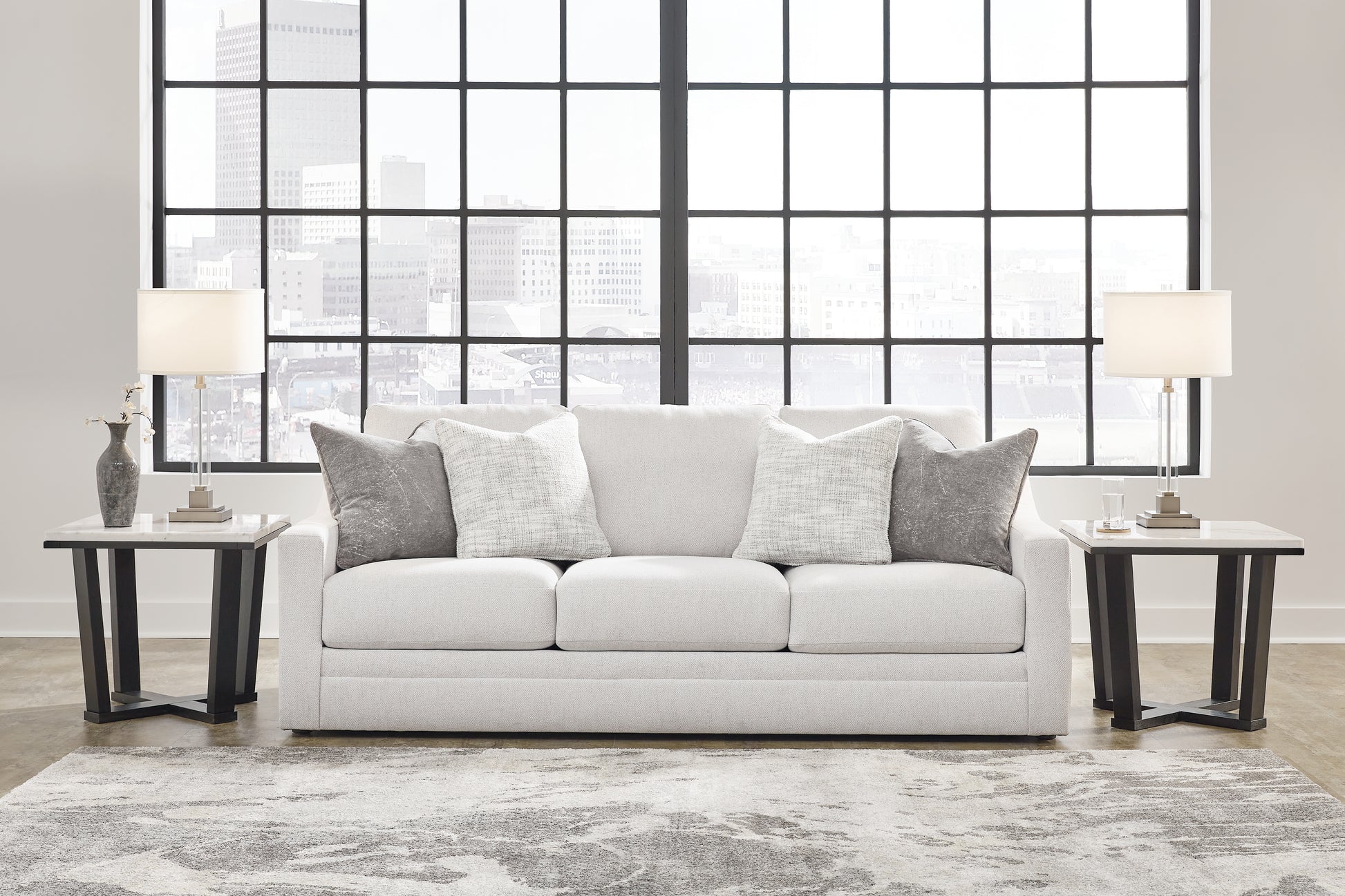 Cape Furniture Outlet - Ashley Furniture - Maitelynn Living Room - Sofa / Chalk - 4820238