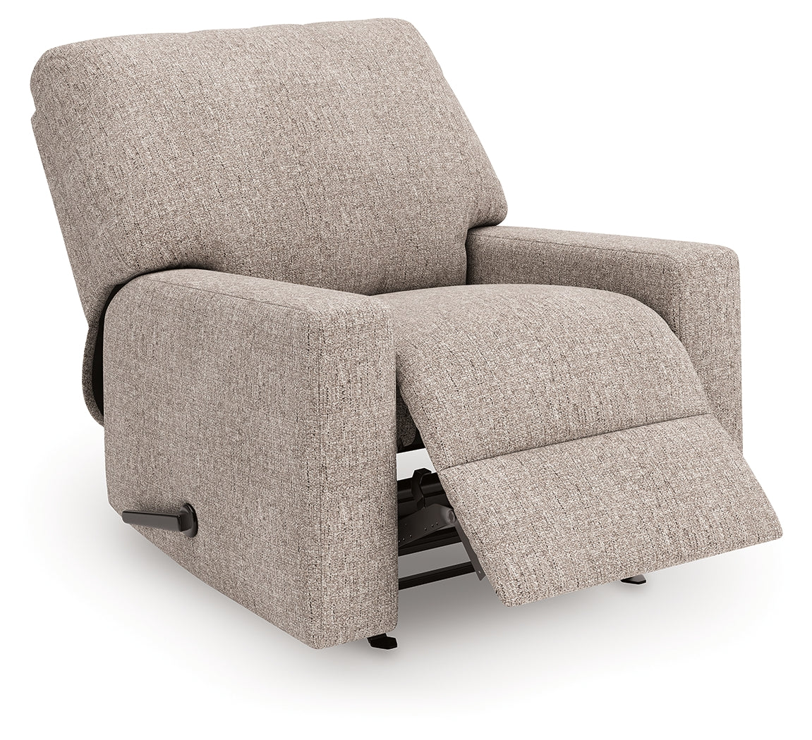 Cape Furniture Outlet - Ashley Furniture - Newellen Living Room - Rocker Recliner / Hemp - 4840425