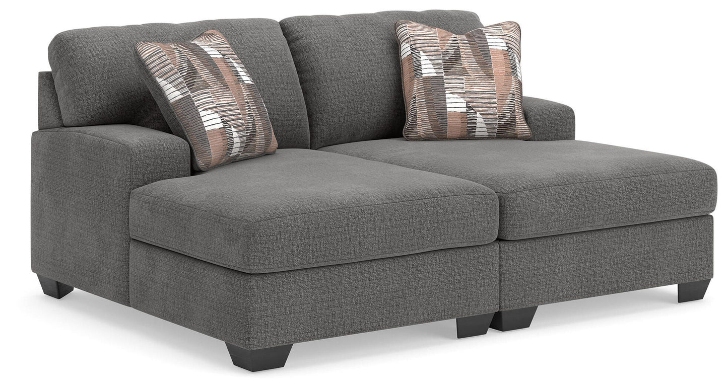 Cape Furniture Outlet - Ashley Furniture - Clarington Sectional - RAF 2-Piece Super Chaise - PC48405S4