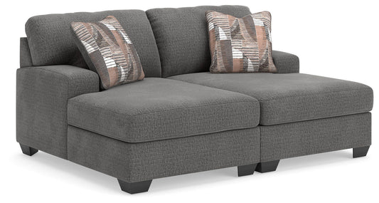 Cape Furniture Outlet - Ashley Furniture - Clarington Sectional - RAF 2-Piece Super Chaise - PC48405S4